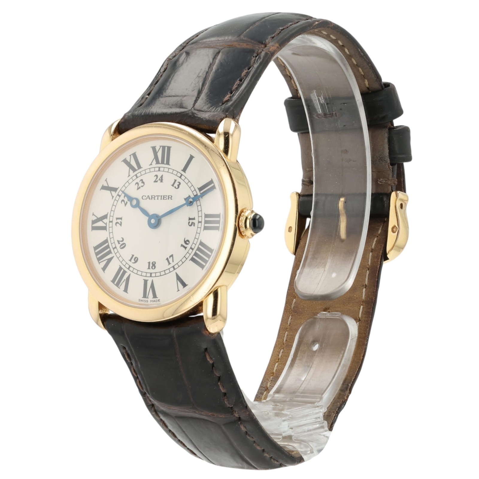 Cartier Ronde Louis Silver Dial 18k Rose Gold 29mm Quartz Women’s Watch 2886