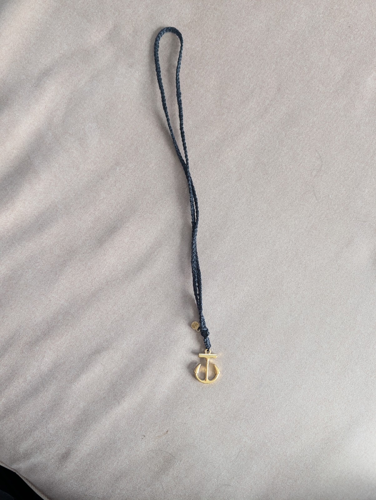 Pura Vida Bracelets gold colored Anchor black Necklace