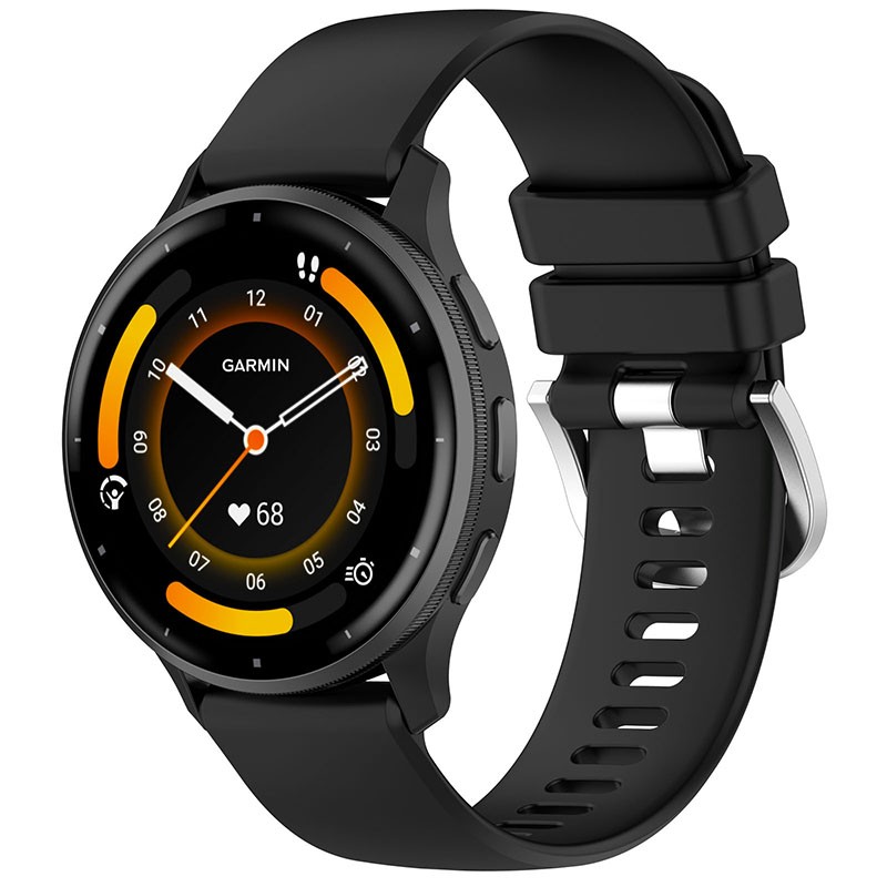 For Garmin Venu 4 41/45MM 18/22MM Sports Silicone Strap Wristband Watch Band