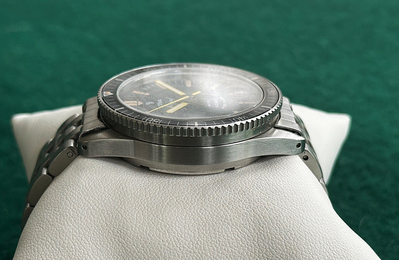 Superb YEMA Navygraf Heritage Divers 300m 39mm Men’s Automatic Watch YNAV2019AUS