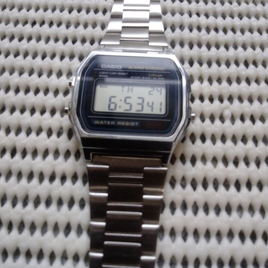 CASIO A158WA-1JH Digital Watch From Japan