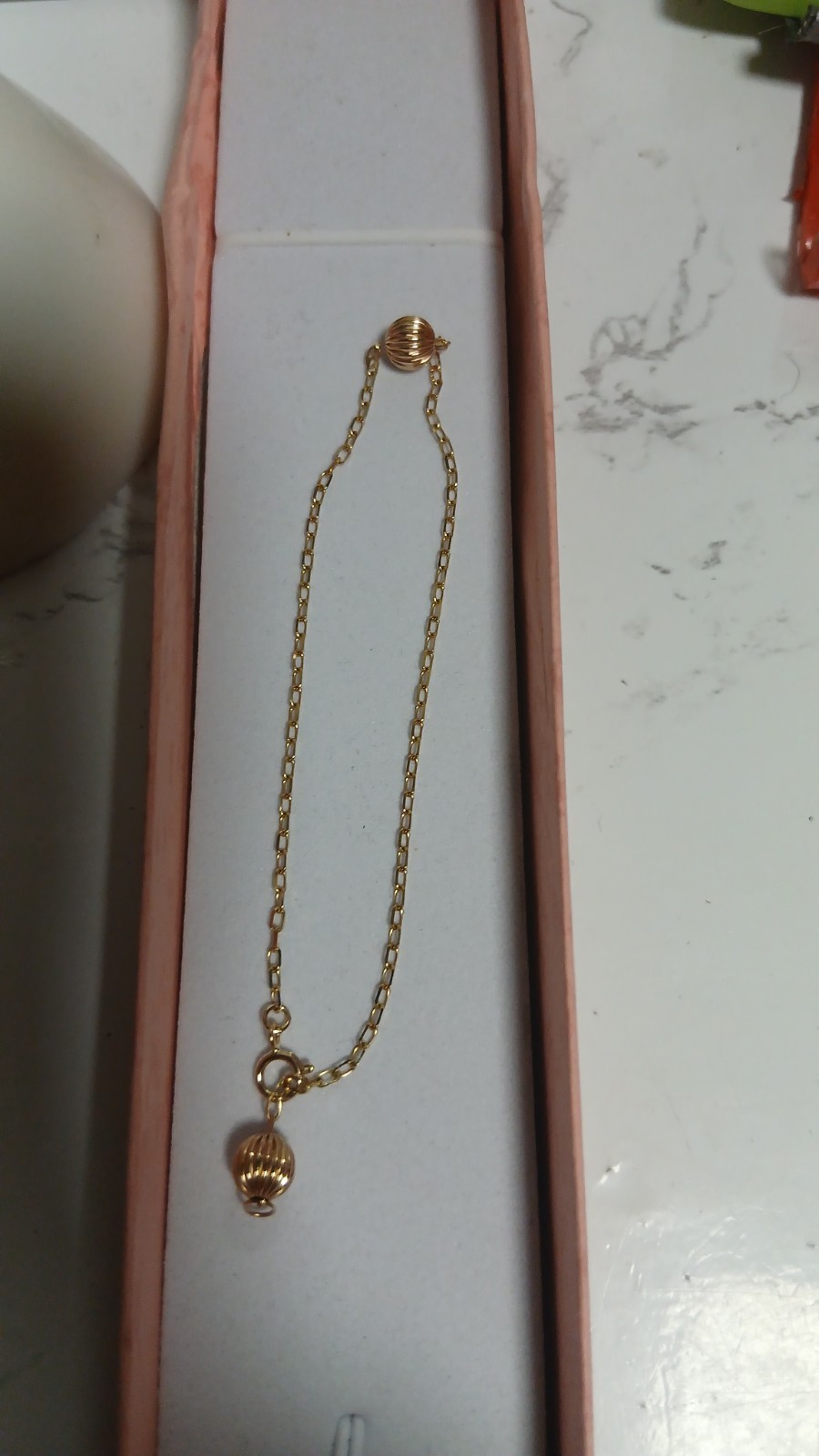 9ct Yellow Gold Bracelet.