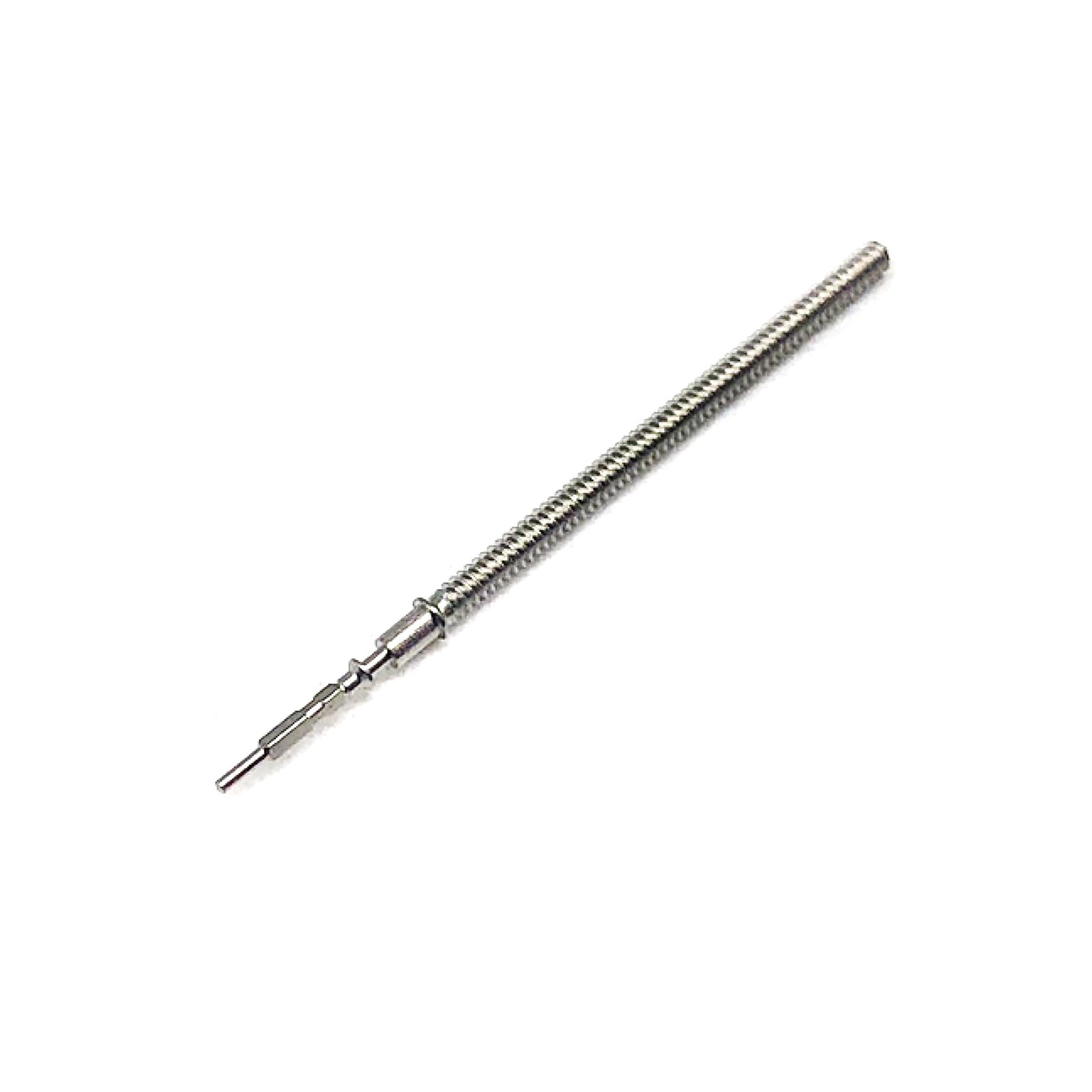 Watch Stem For VD53 VD57 Movement Metal Silver Watch Winding Stem Replacement