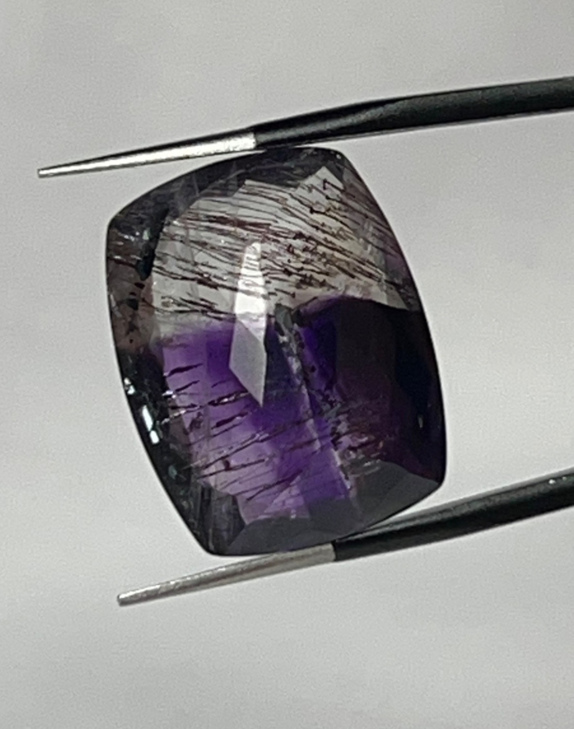 IPAS-1 Natural Amethyst 10.40ct 17x12x7mm Emerald Shape