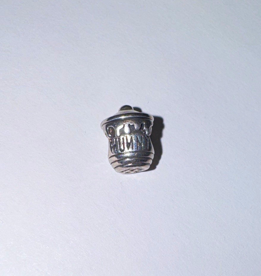 CHAMILIA DISNEY 925 Silver HUNNY Honey Pot I Love You Bead Charm