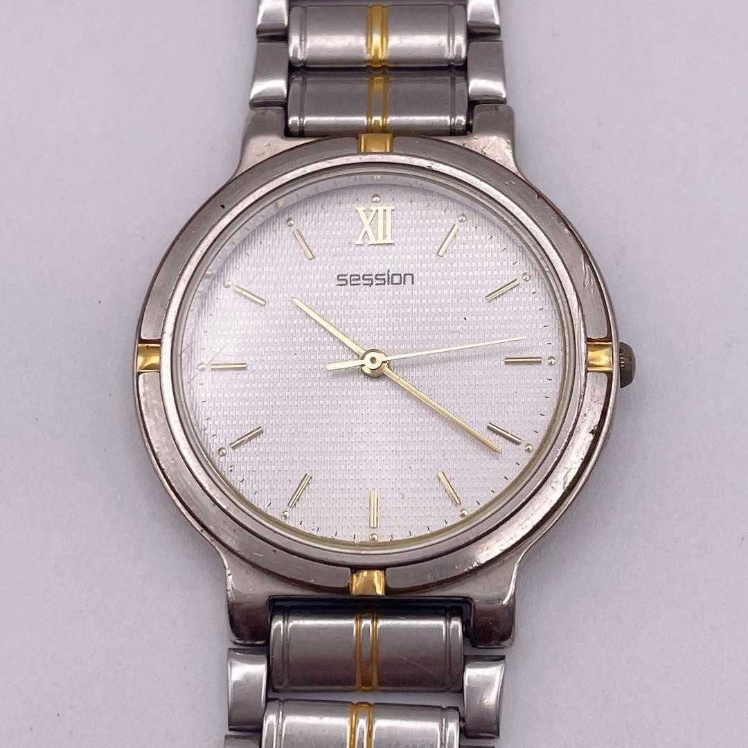 Not Working SEIKO Session Men’s Watch Two-Tone Waterproof Vintage