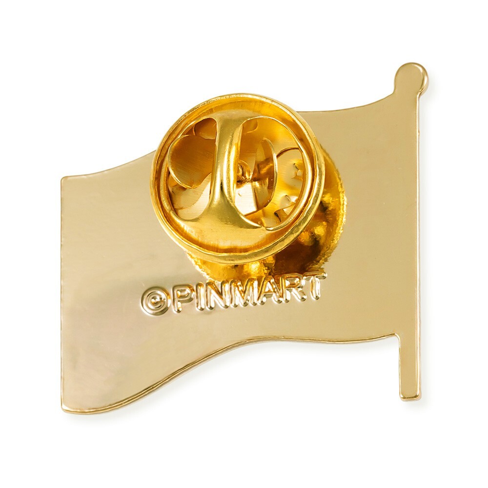 PinMart’s Ukraine World Flag Enamel Lapel Pin