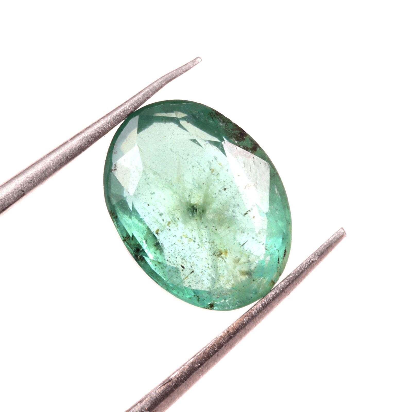 2.29 Ct Certified Natural Zambian Emerald Faceted Oval Cut Loose Gemstone