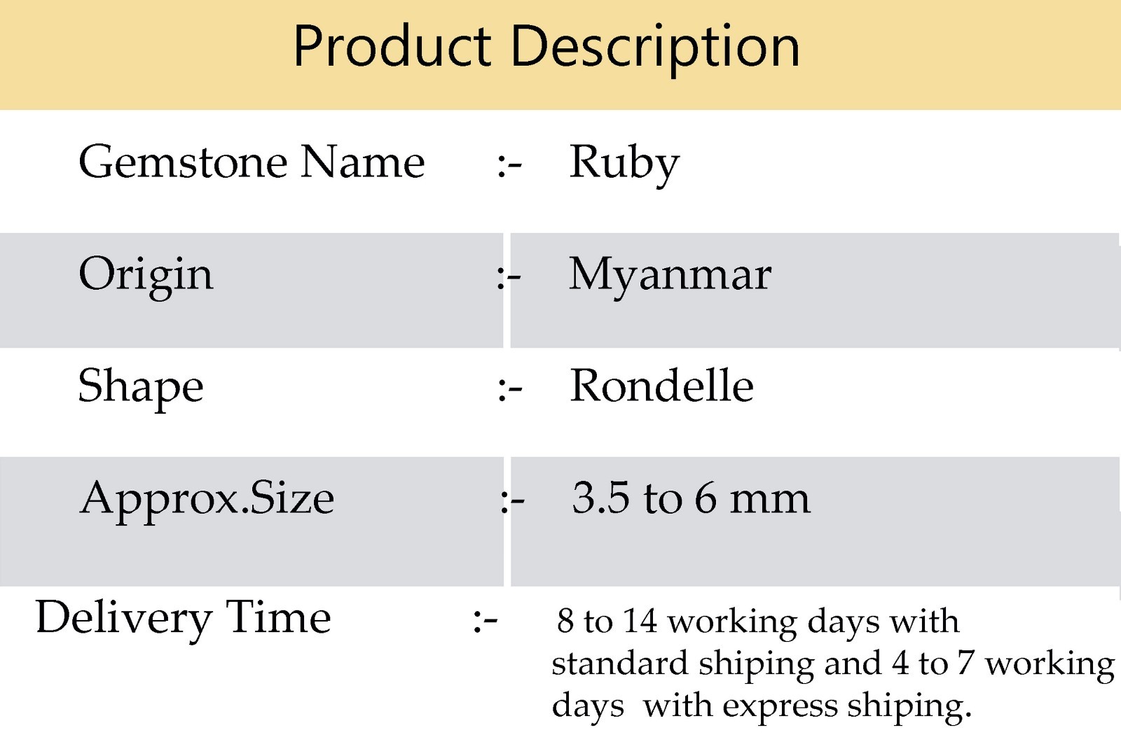 Myanmar Ruby 3.5-6mm Faceted Rondelle Cut Stone Beads 12” Strand Natural Gems