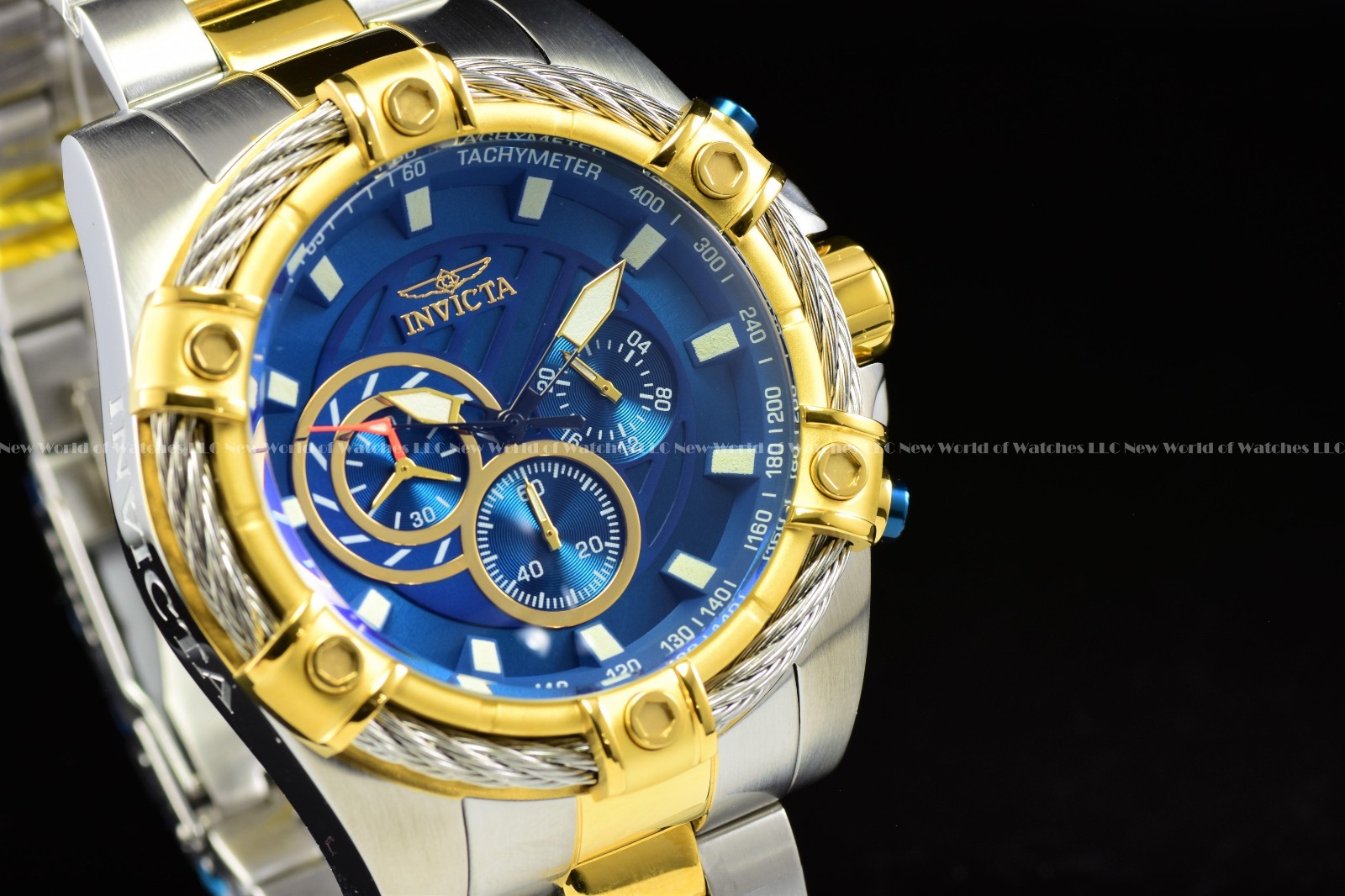 Citizen Men’s Promaster Eco-Drive Blue Chronograph Dial Quartz Watch CB5034-58L
