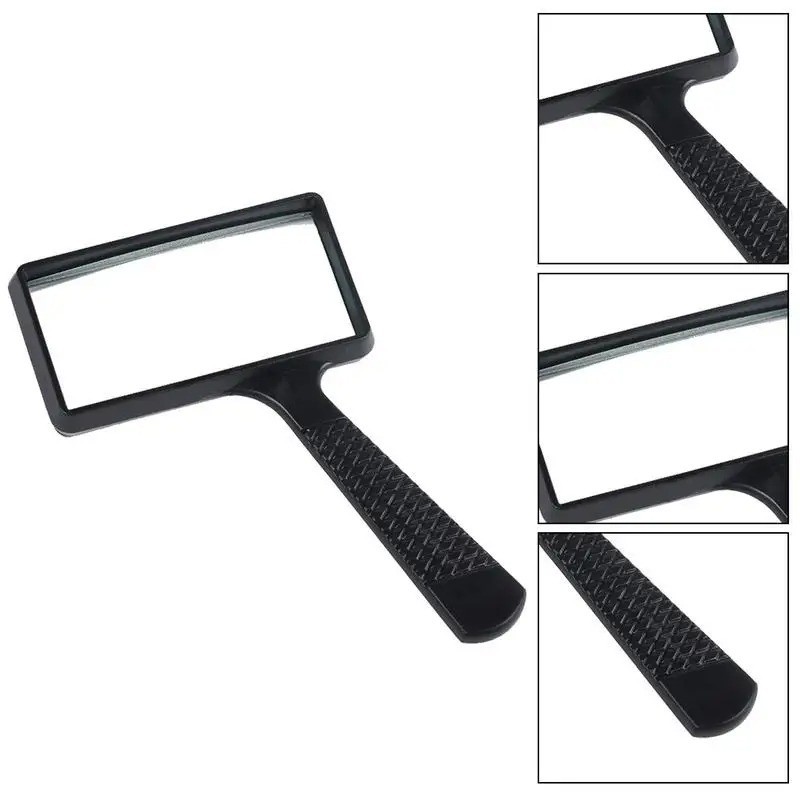 Handheld Rectangular 3X Magnifier Magnifying Glass Loupe For Reading Jewelry US