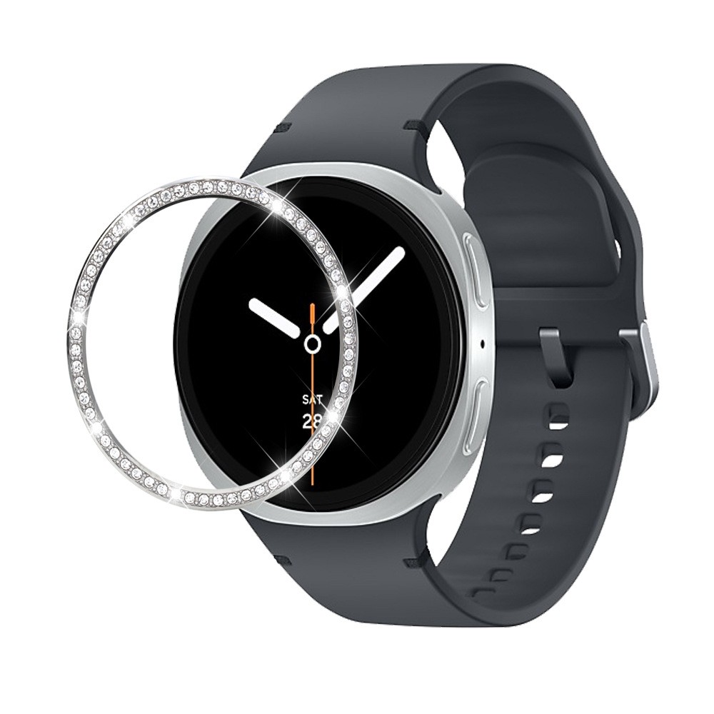 Metal Case Diamond Bezel Frame Cover For Samsung Galaxy Watch 8 7 6 5 4 40/44MM