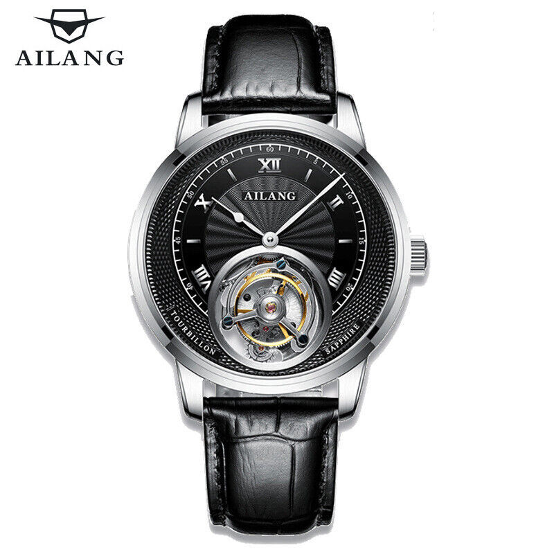 AILANG Watch Tourbillon Manual Winding Mechanical Wristwatches Men’s Watch
