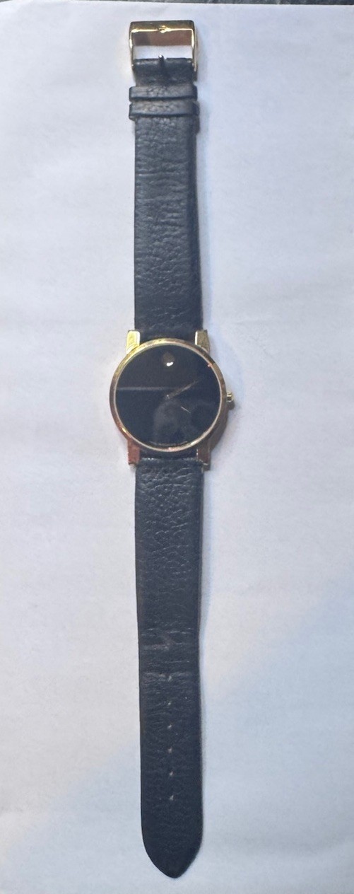 VINTAGE MOVADO MUSEUM 87-G4-875 Ultra Slim MENS WATCH