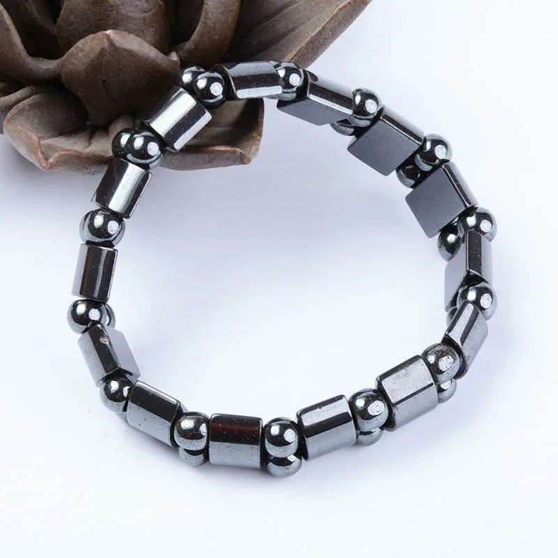 Hematite Bracelet Men Natural Stones Handmade Bracelets Women Powerfull Bracelet