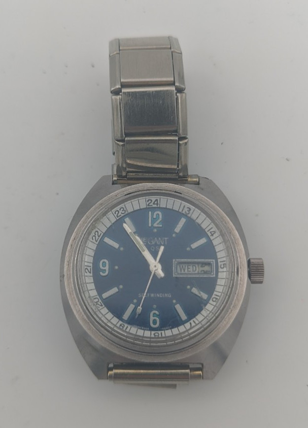 Vintage LeGant QS self winding Diver roulette Watch