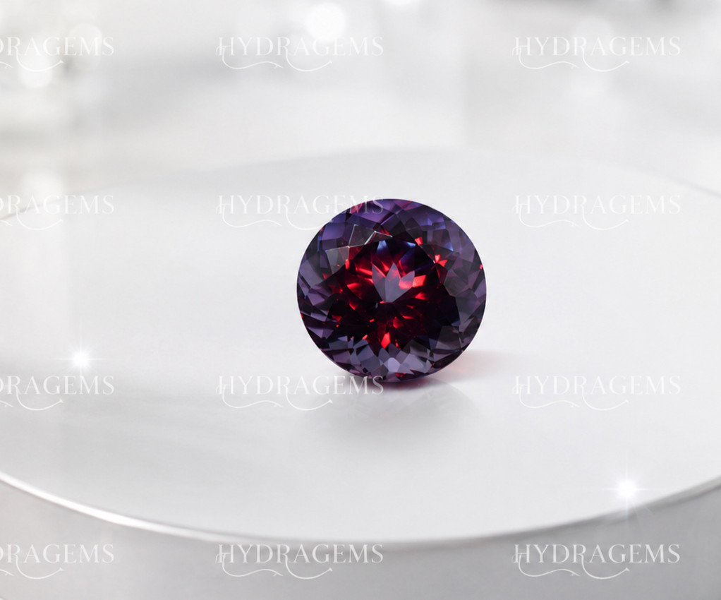 12.65 Ct Fine Quality Alexandrite Natural Rare Russian Round Cut Loose Jewel Gem