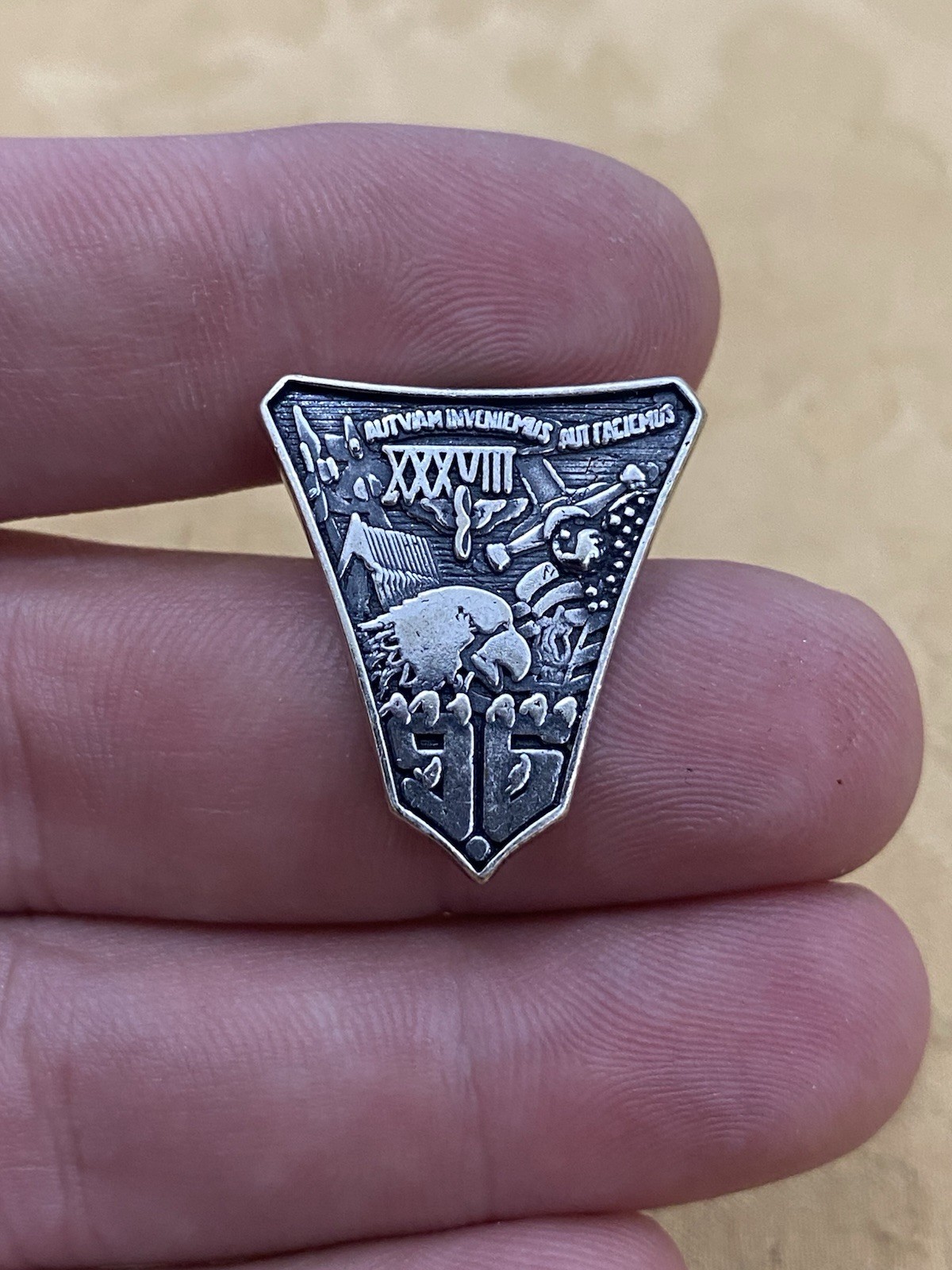 Wheeler Manufacturing Sterling Silver 925 Vintage Signed Pin