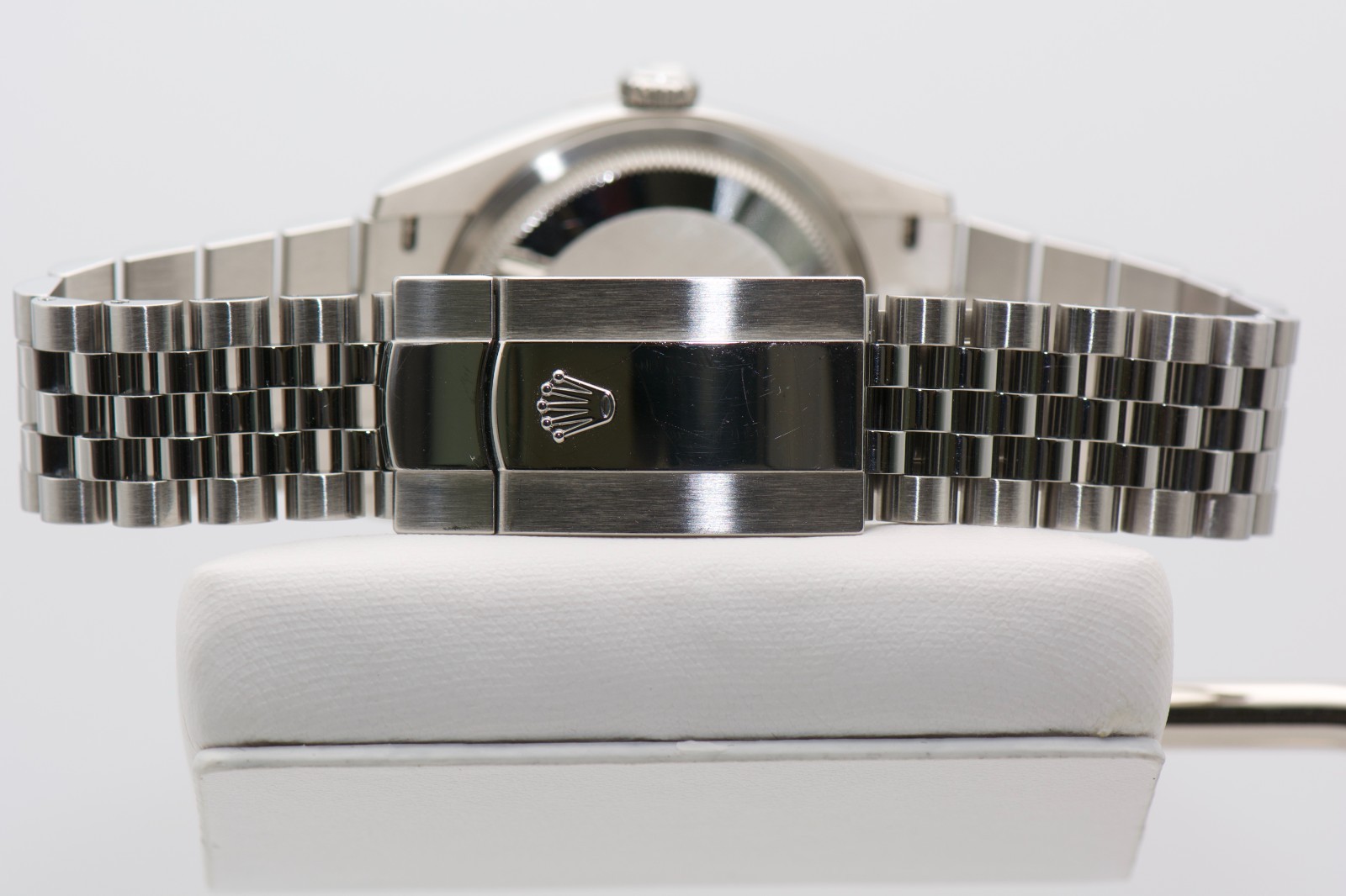 Rolex Datejust 126234 Wimbledon 36mm Silver Jubilee Bracelet with fluted bezel