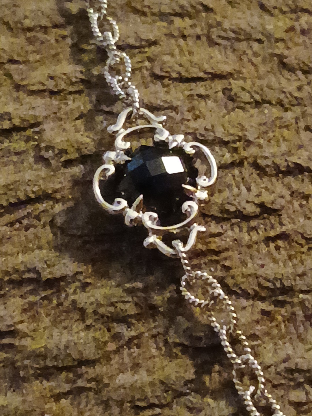 Gabriel & Co. Sterling Silver With Smokey Quartz Toggle 7″ Bracelet Excellent!!