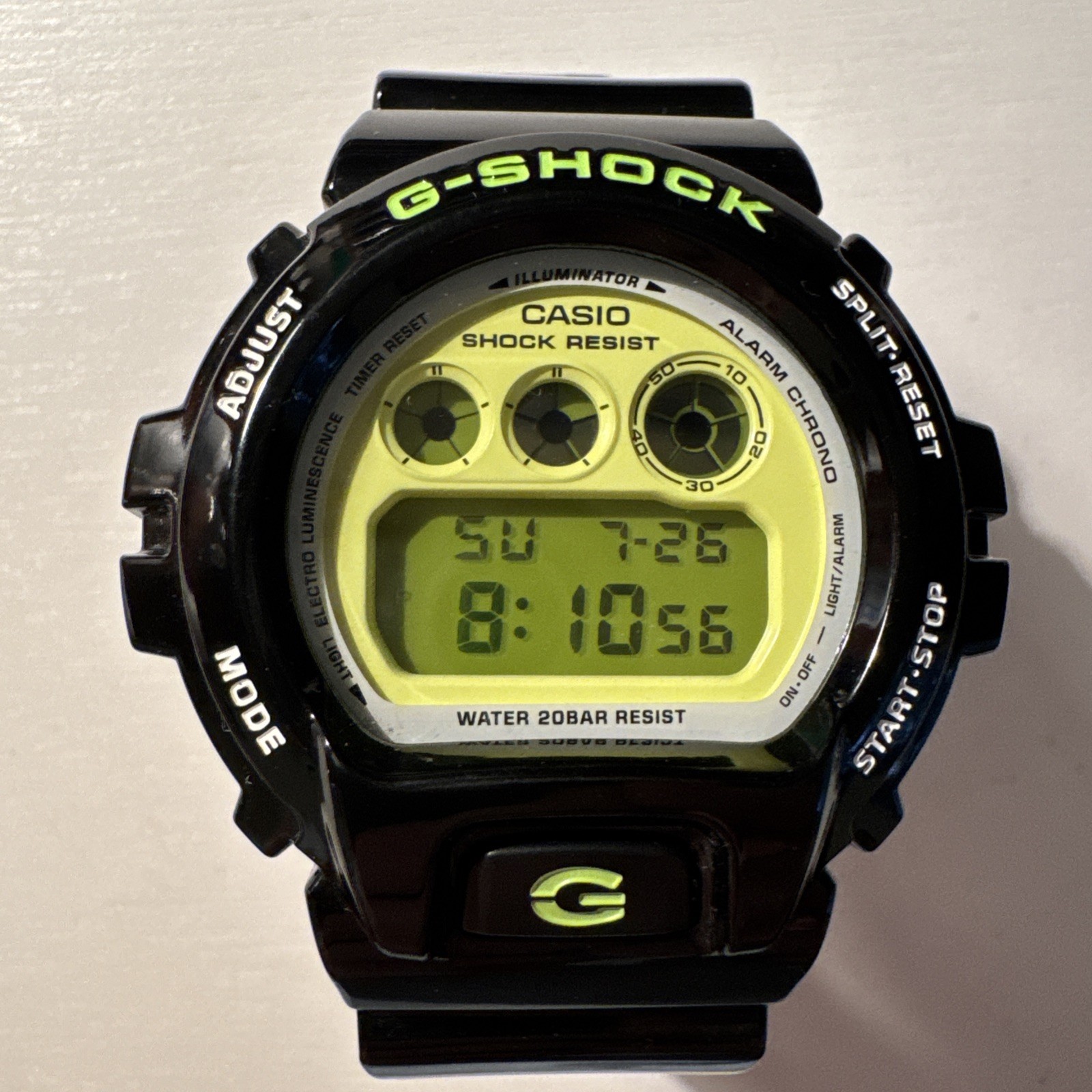 Casio G Shock DW-6900CS Men’s Digital Watch Green Module 3230 Green
