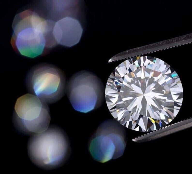 Round Cut 5 MM To 14 MM Natural Diamond 0.5 To 10 Crt D Grade VVS1 +1 Free Gift