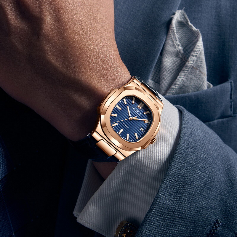 ONOLA Casual Business Calendar Waterproof Luminous Automatic Mechanical Watch