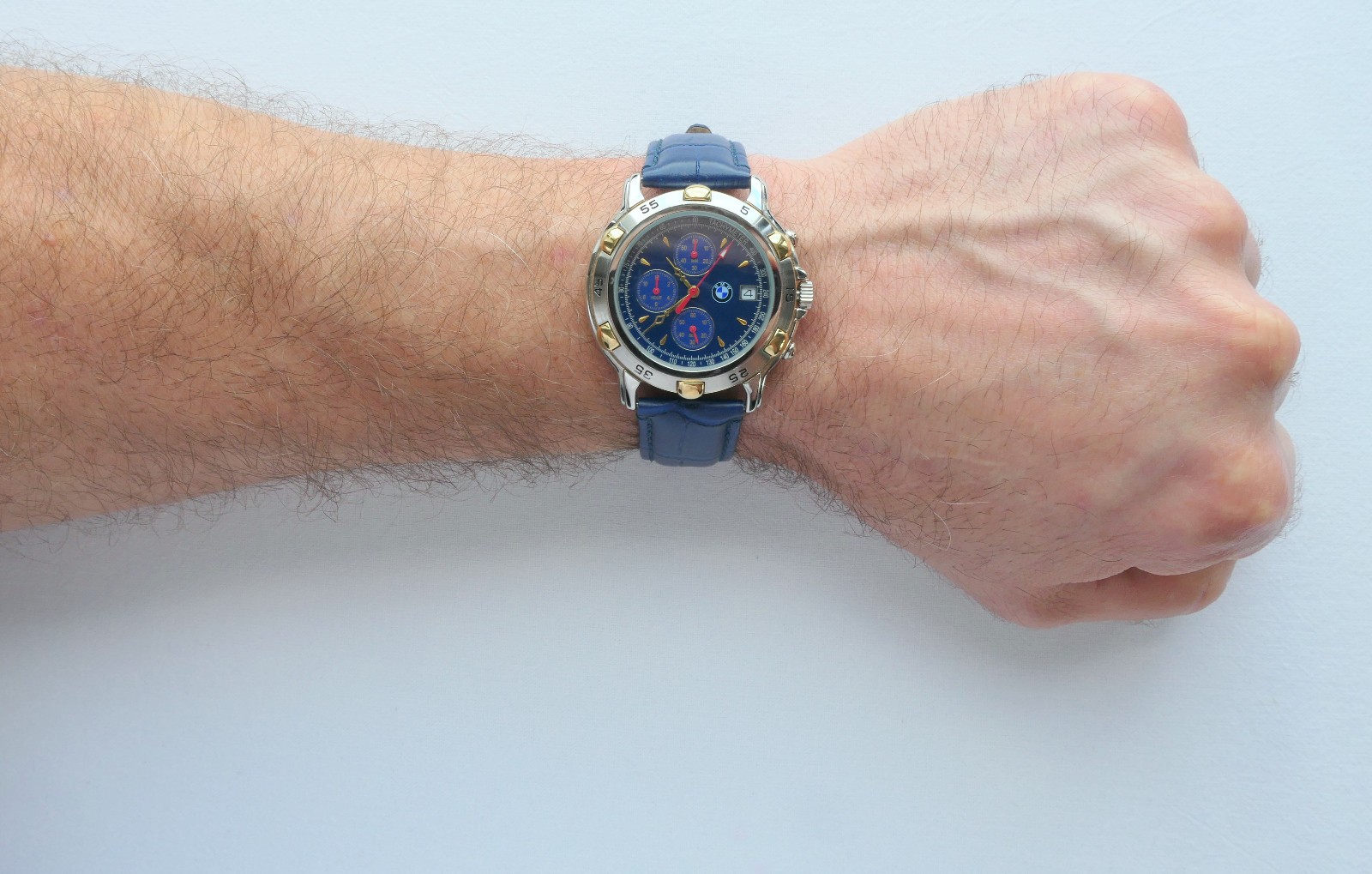 BMW Classic Retro Sport Car Accessory Design Made in Germany Watch Chronograph