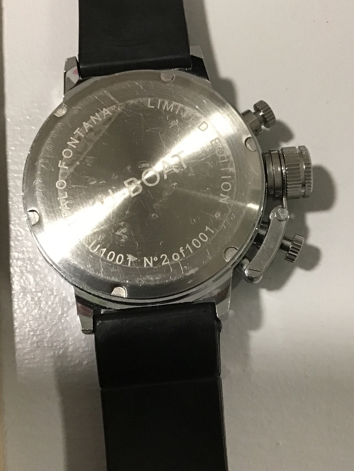 U-Boat U1001 N2 of 1001 Automatic Chronograph Limited Edition Titanium 50mm