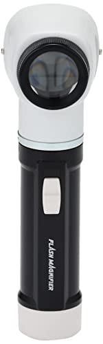 Mizar Tech 10x Handheld Magnifying Glass 30mm Scale w/ Light RF-100 Japan