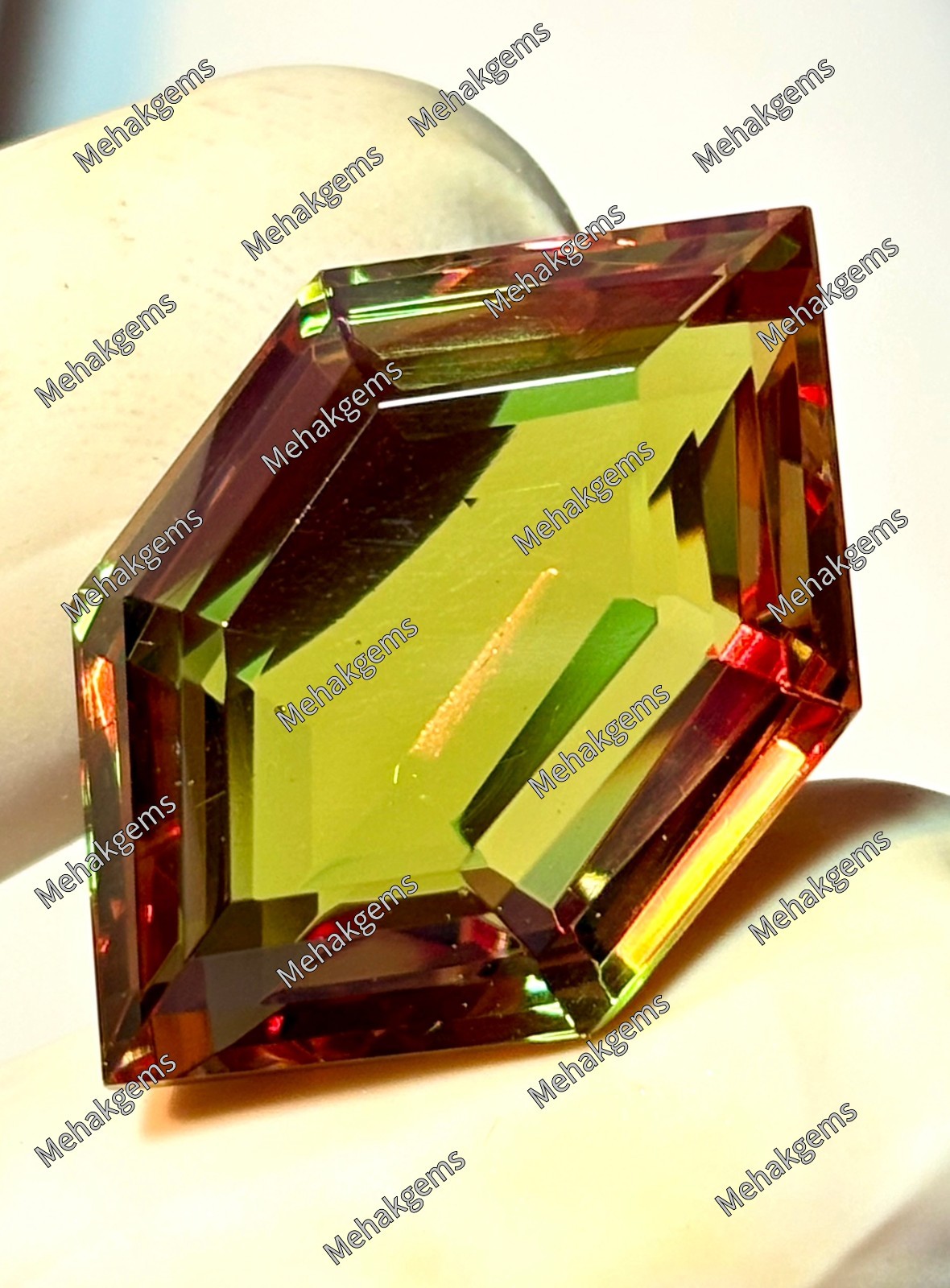 36ct Color Changing Zultanite Gemstone, Fantasy Cut Loose Diaspore Ring Pendnt
