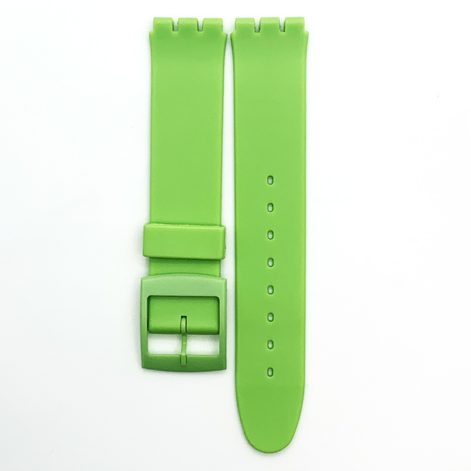 Swatch Watch Band 17 MM Plain Green, Navy Blue, Red, Yellow, Purple, Blue, Black