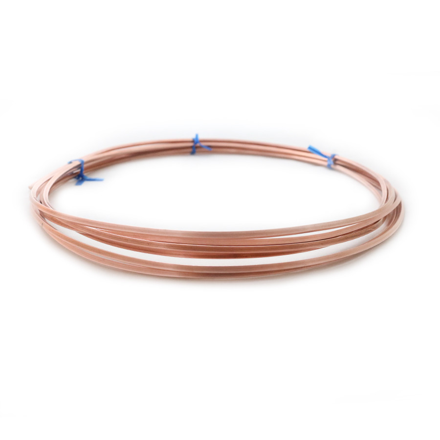 99.9% Pure Copper wire Dead soft Square 10 12 14 16 18 19 20 21 22 24 Gauge USA