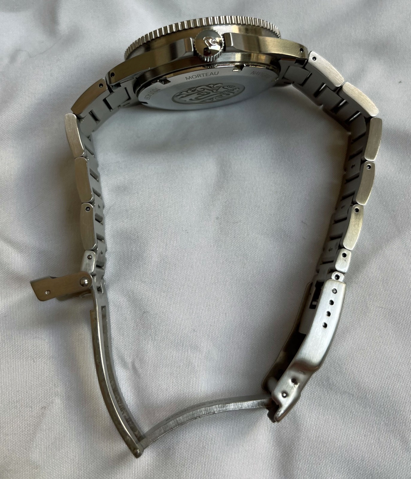 Yema Navygraf Heritage Automatic Diver — Overhauled- Full Set + Extra Straps