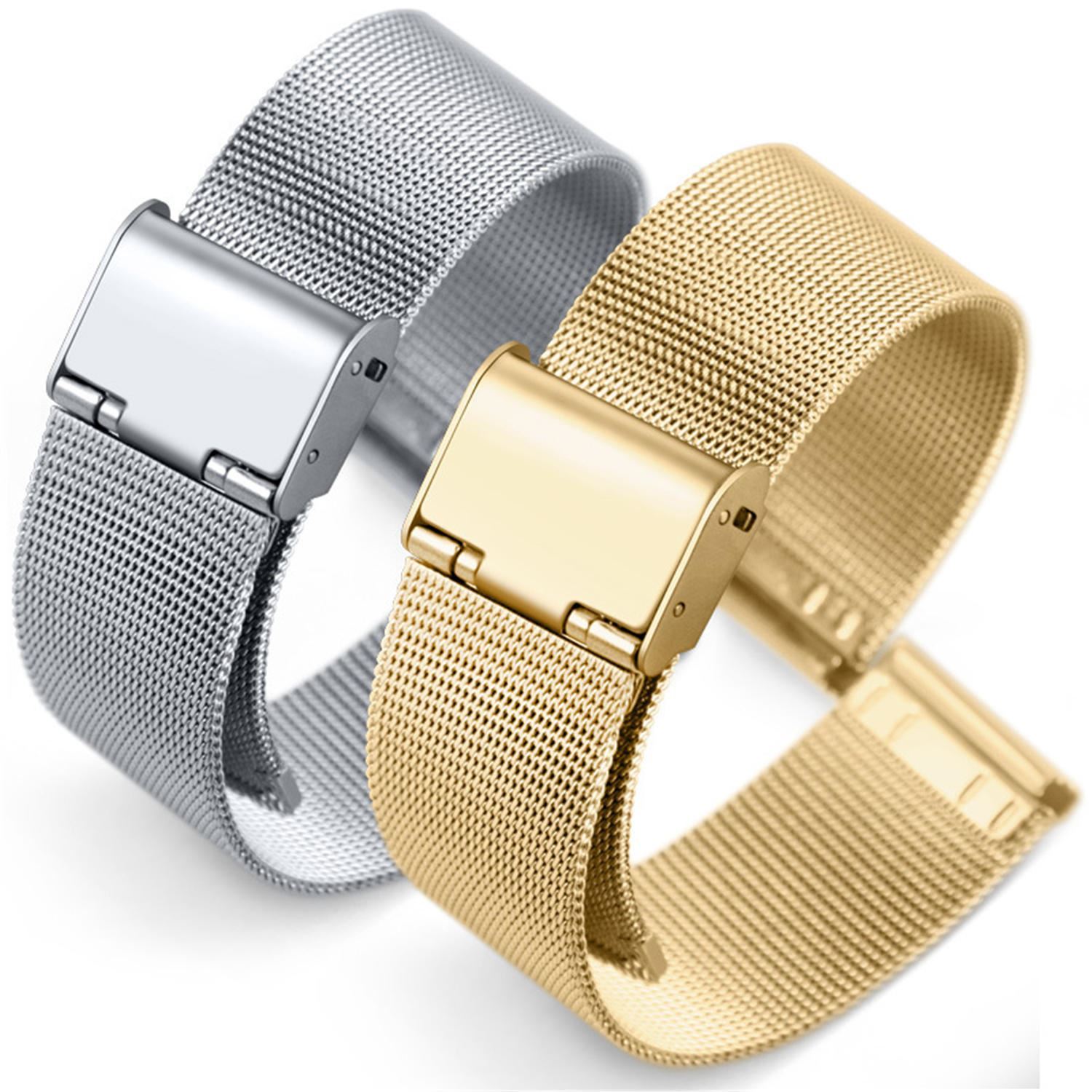 22mm Stainless Steel Mesh Watch Band For Samsung Galaxy Watch 46mm Gear S3 Strap