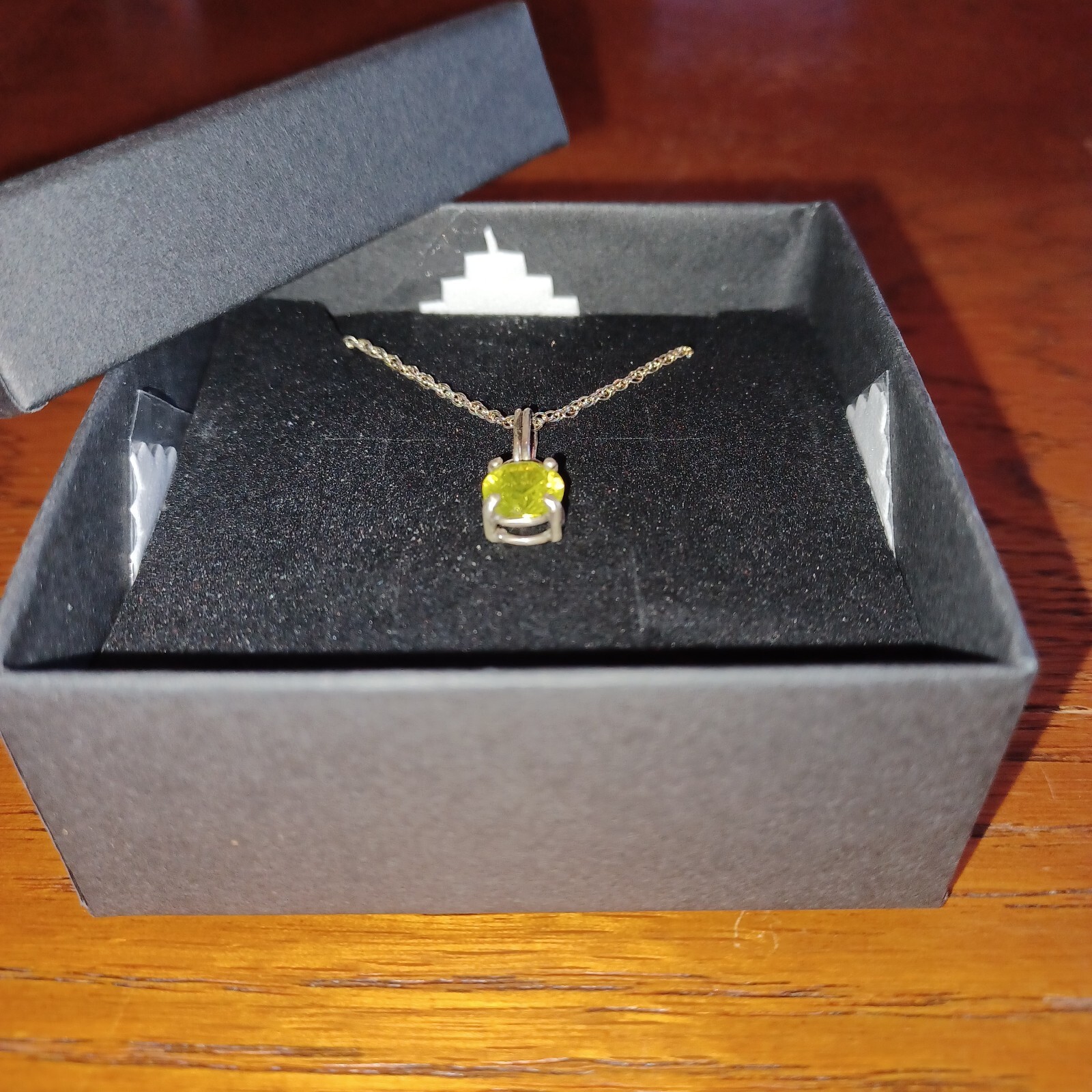 Hand Crafted YAG Yttrium Aluminum Garnet Pendant – Sterling Silver – 18” Chain