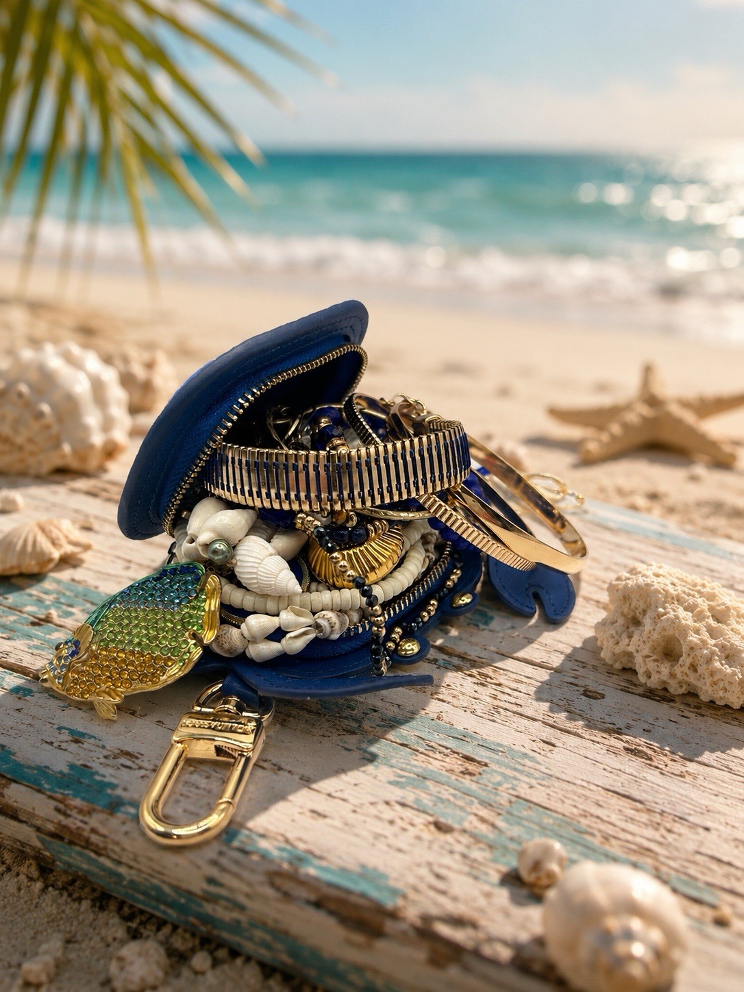 mystery jewelry jar “Biue Crab”