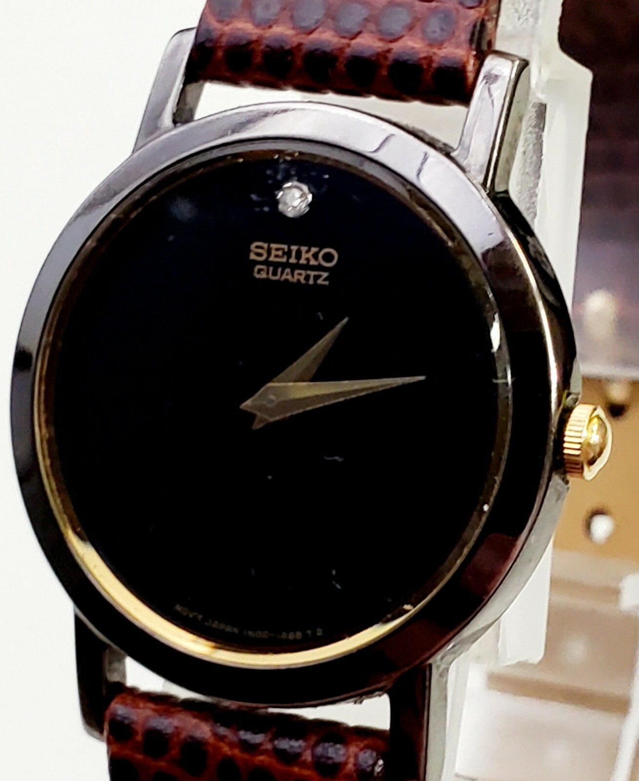 RARE,UNIQUE Women’s Vintage 1992 Watch SEIKO 1N00-0C90. Engraved Back