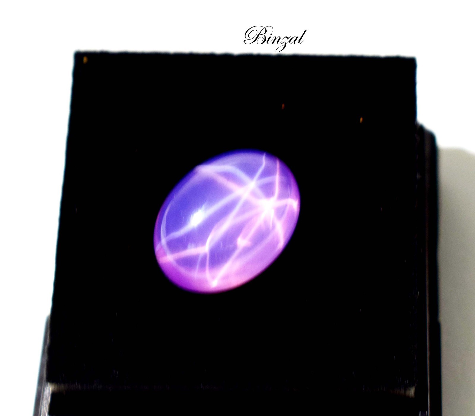16ct Lavender Pink Purple Star Ruby 6 Ray Star Ruby Cabochon Star Loose Gemstone