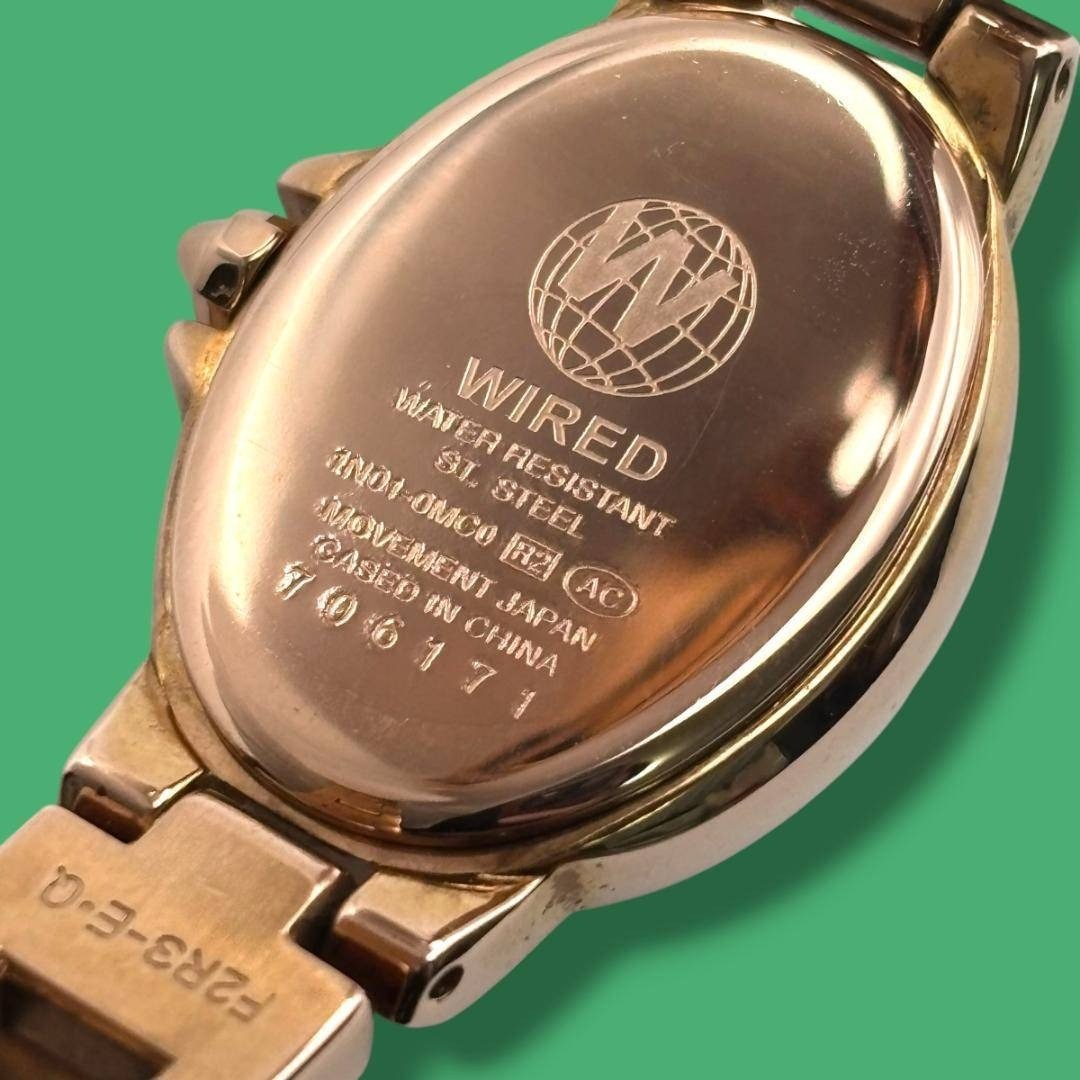 working Seiko Wired ladies’ watch oval waterproof quartz