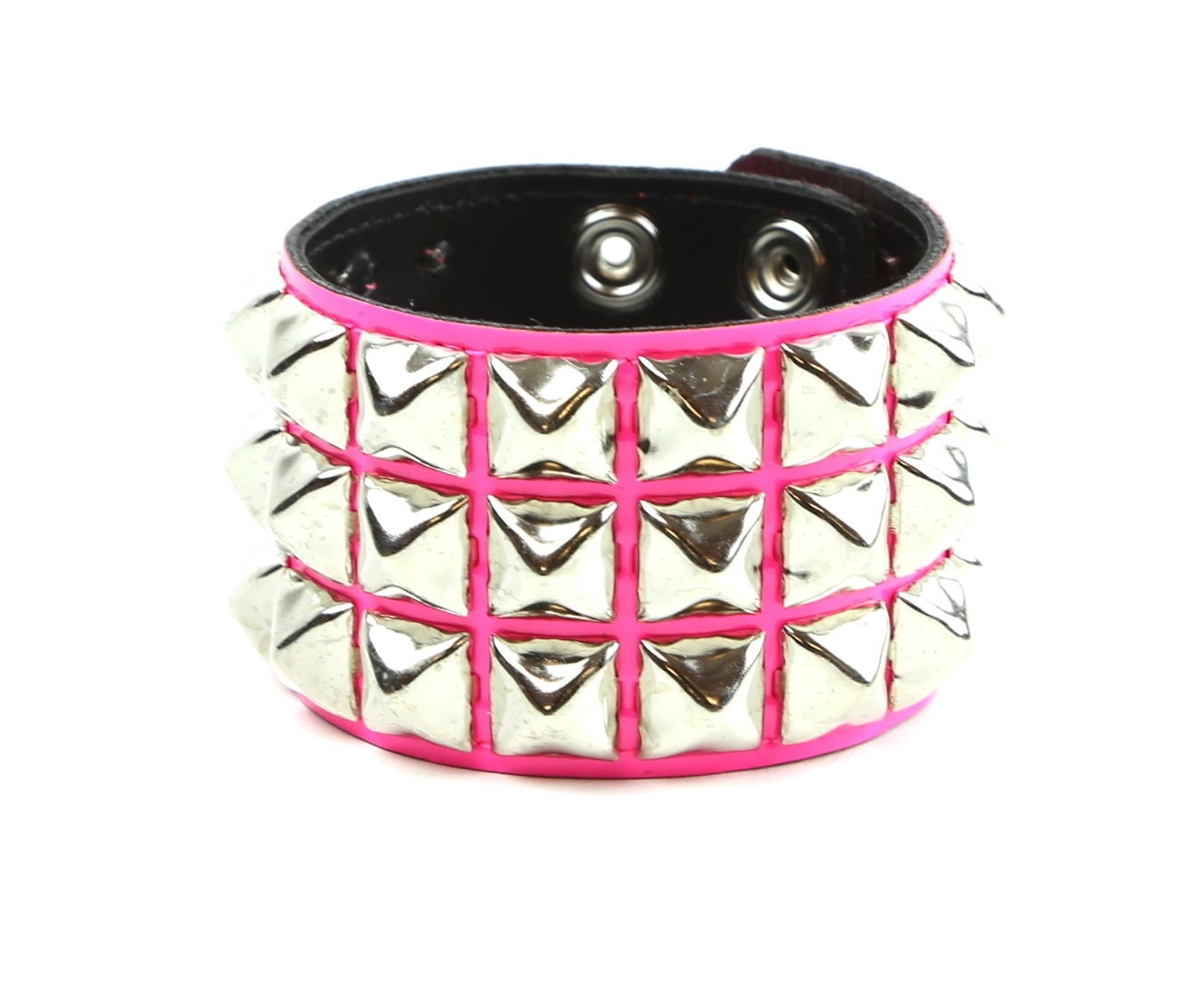 Studded Punk Bracelet Punk gothic Shiny Wristband Zombie Metal Rock Deathmetal