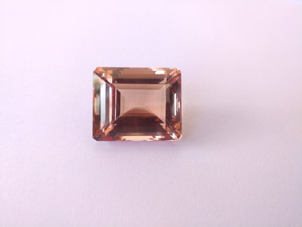 Natural Light Pink Morganite Emerald Cut Size 5-6Ct EGL Certified Loose Gemstone