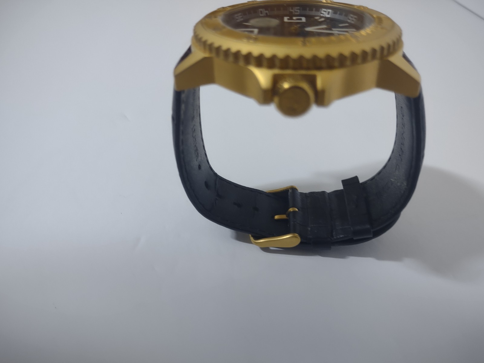 Ritmo Mundo Mvndo Hercules Automatic Watch Men’s Black Gold Titanium