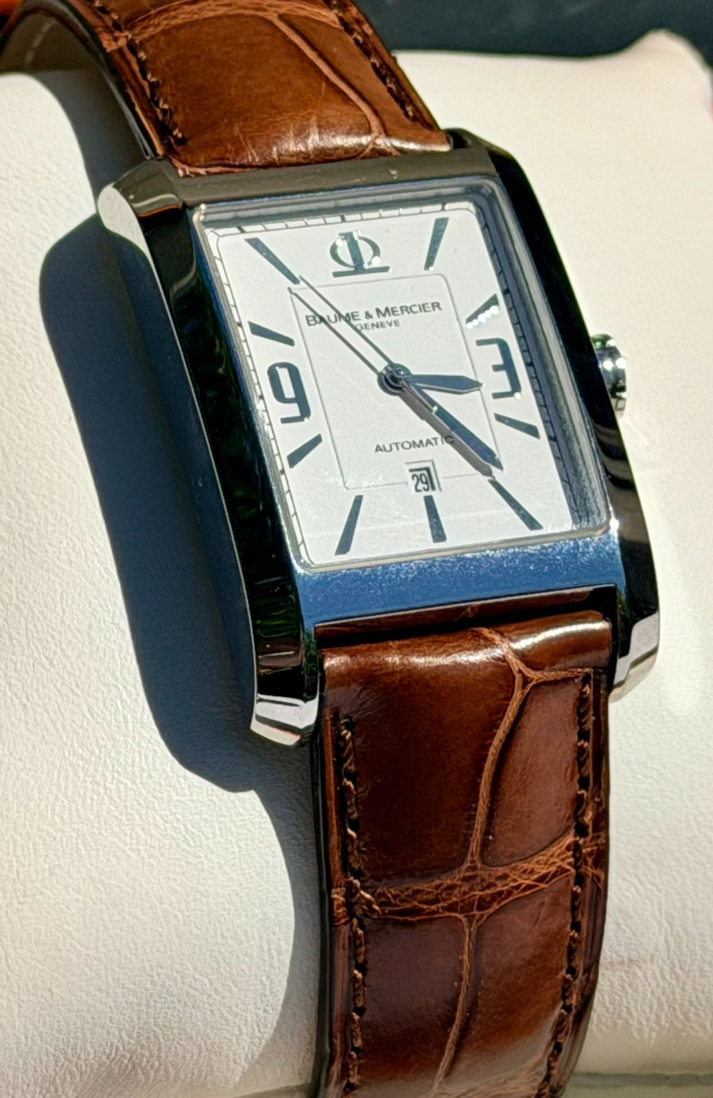 BAUME & MERCIER Hampton Automatic M0A08808 Swiss Watch NOS New Full Set Tags