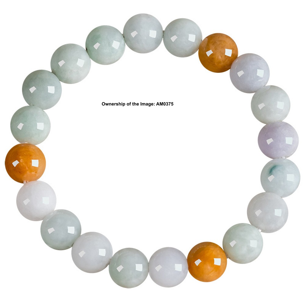 Natural Grade A Jade 10mm Bead Stretch Bracelet Women’s Bracelet 14-16cm