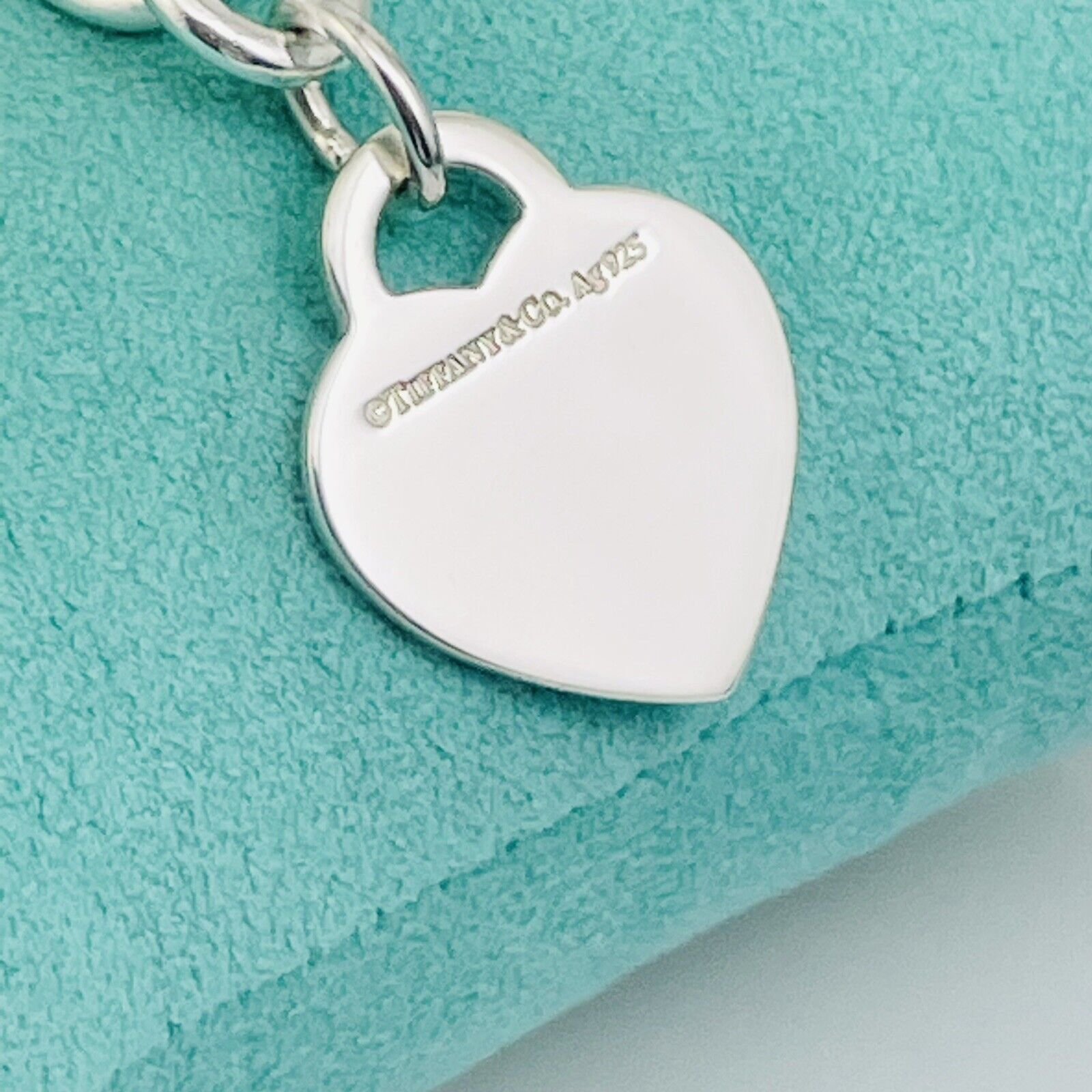 Customized Return to Tiffany Heart Tag New York Necklace 16, 17, 18, 19, 20 Inch