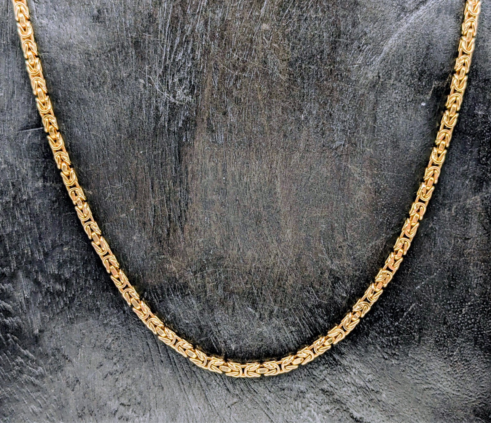King Chain Yellow Gold Chain 585/14K – 41.30g – Necklace 92cm Link Chain N209