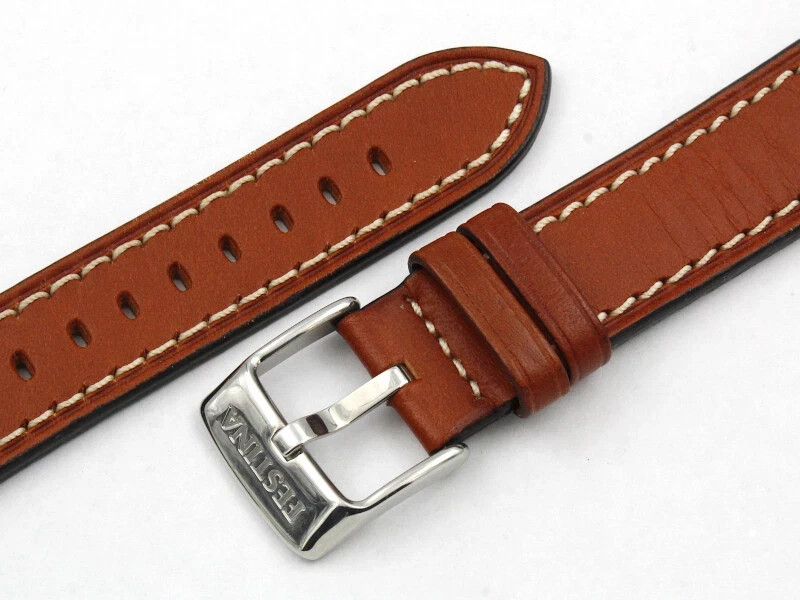 Feastina Genuine Leather Havana Ardiglione Strap Various Sizes Handcrafted Original