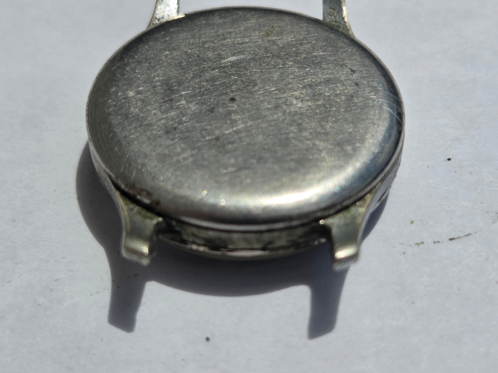 Russian Wristwatch Watch Pobeda , Victory . Made in USSR . Not working for parts