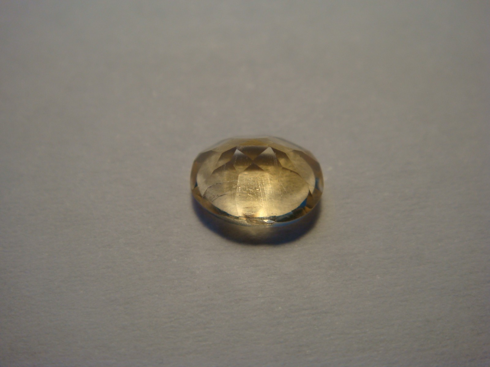 Citrine Oval Cut Gemstone 8 mm x 6 mm 1 carat Gem Lighter Yellow Stone